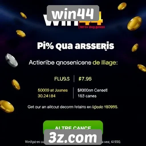 Promoções atraentes no Win44 impulsionam novos usuários