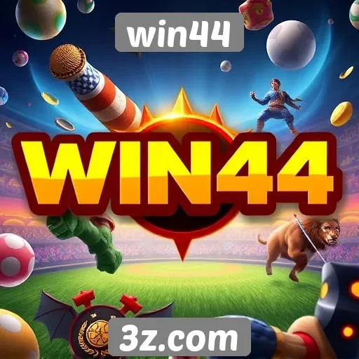 Diversidade de jogos disponíveis no win44