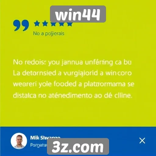 opiniões de usuários sobre o suporte do win44